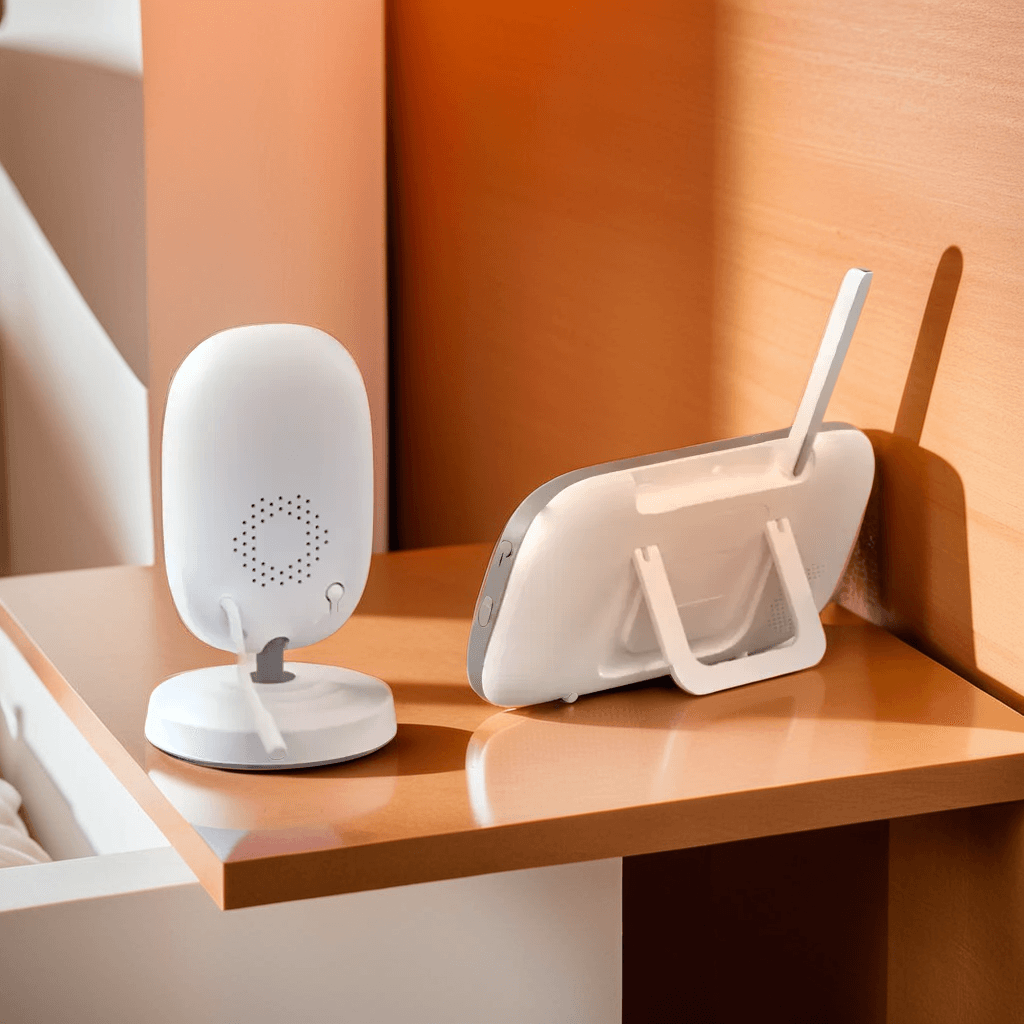 Babyphone Caméra BabyWatch 360° – Caméra HD avec Vision Nocturne, Audio Bidirectionnel et Surveillance de Température