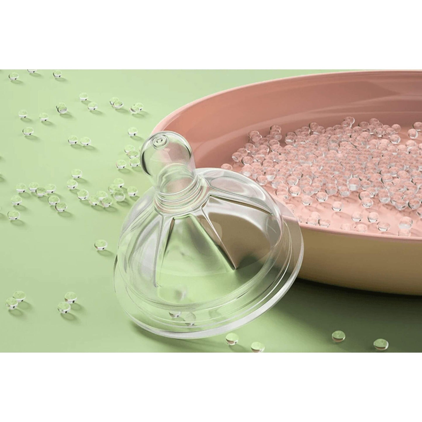 Biberon Anti-Colique en Verre Haute Qualité, Tétine en Silicone Douce, 120ml et 150ml