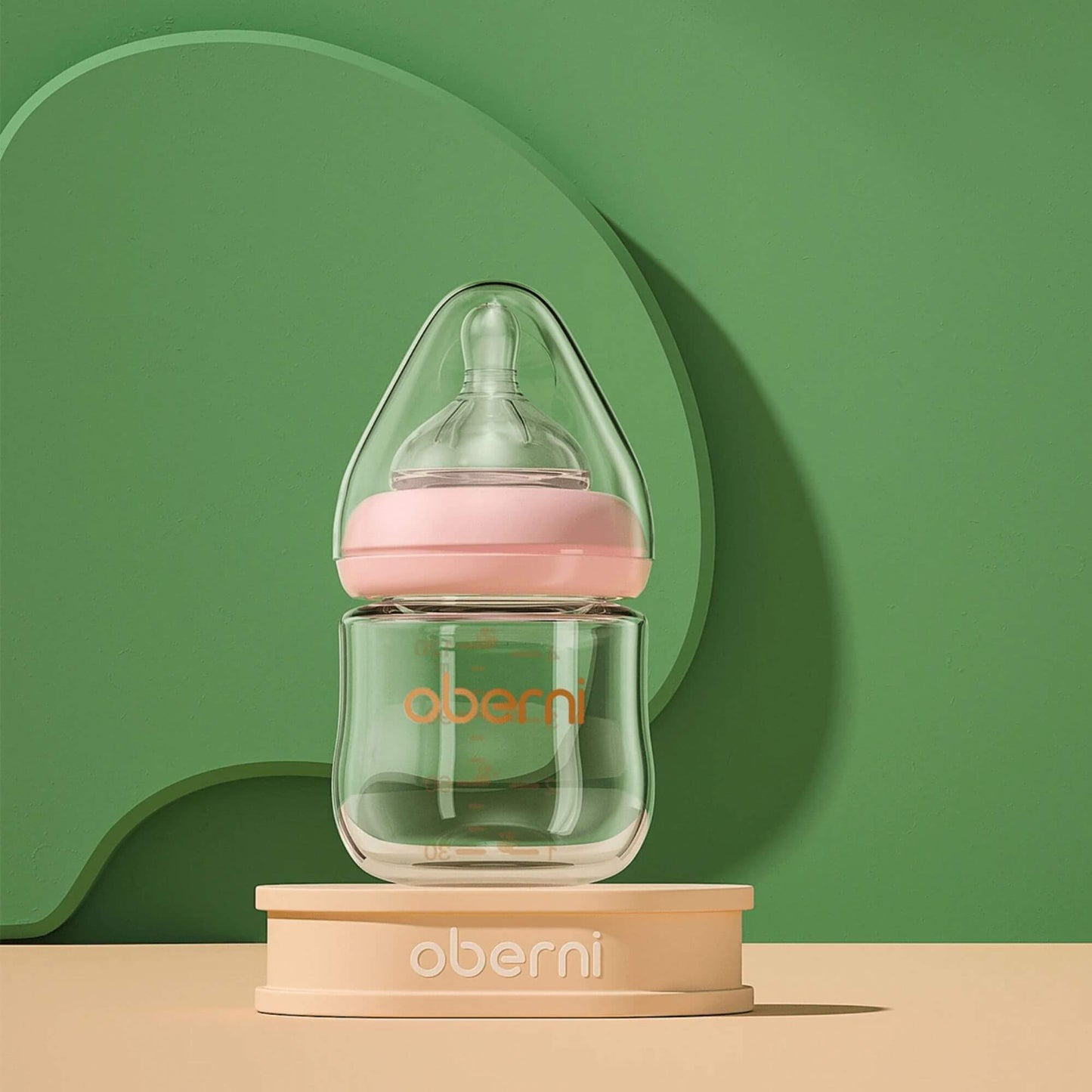 Biberon Anti-Colique en Verre Haute Qualité, Tétine en Silicone Douce, 120ml et 150ml