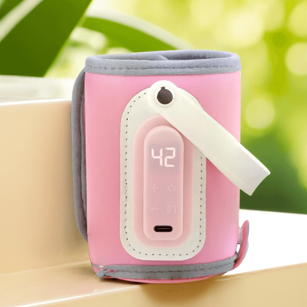 Chauffe-Biberon Nomade USB, Maintien de Température 35-50°C avec Affichage LED