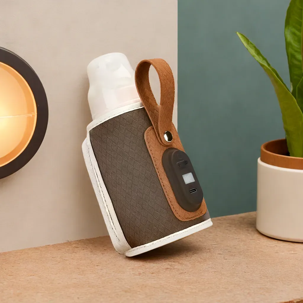 Chauffe-Biberon Nomade Ultra-Pratique, Température Réglable et Isolation Parfaite