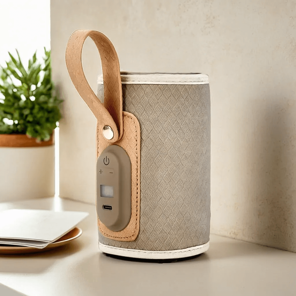 Chauffe-Biberon Nomade Ultra-Pratique, Température Réglable et Isolation Parfaite