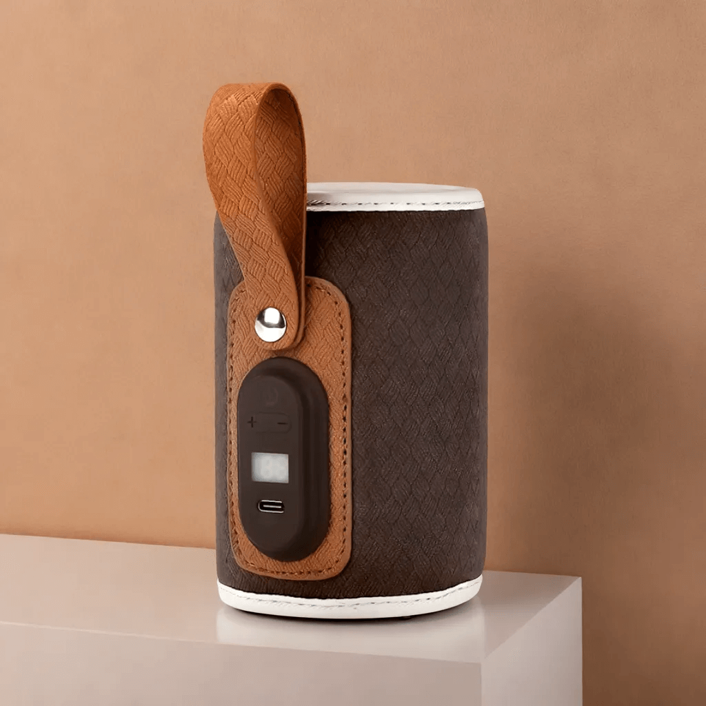 Chauffe-Biberon Nomade Ultra-Pratique, Température Réglable et Isolation Parfaite