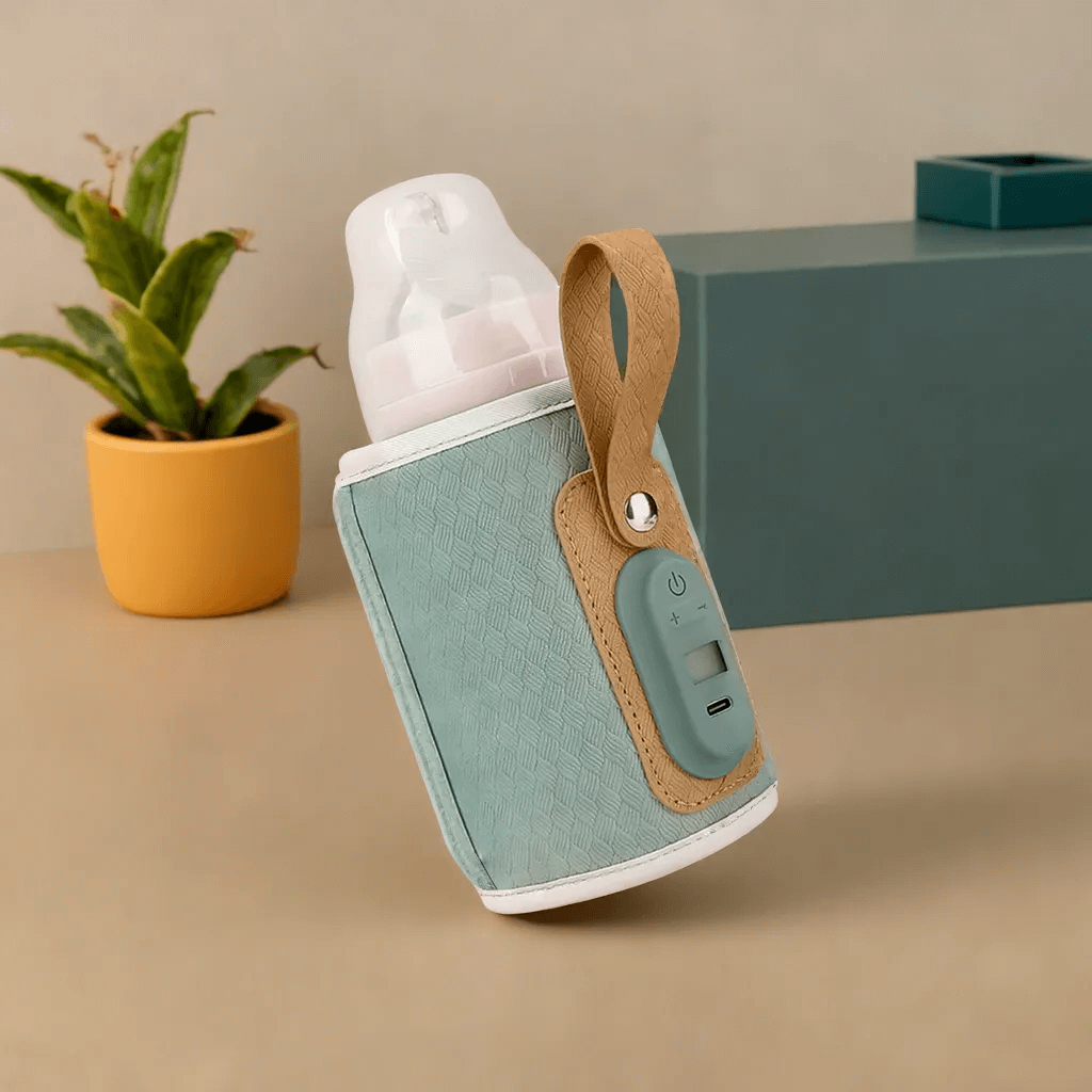 Chauffe-Biberon Nomade Ultra-Pratique, Température Réglable et Isolation Parfaite