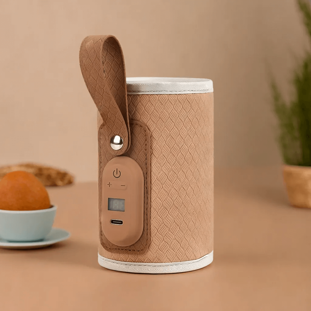Chauffe-Biberon Nomade Ultra-Pratique, Température Réglable et Isolation Parfaite