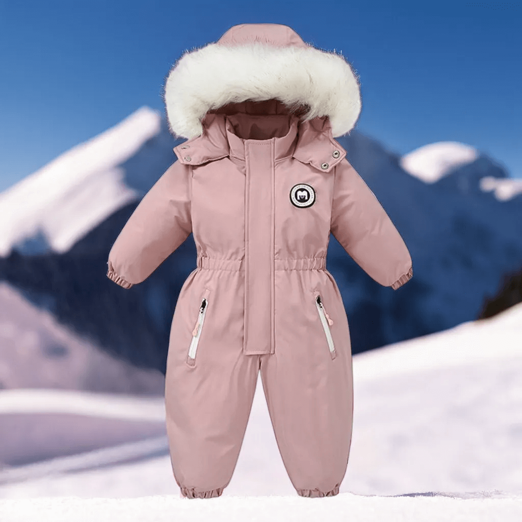 Combinaison de Ski Hiver Bébé et Enfant CozySnow – Combinaison Intégrale Chaude et Étanche de 1 à 5 Ans