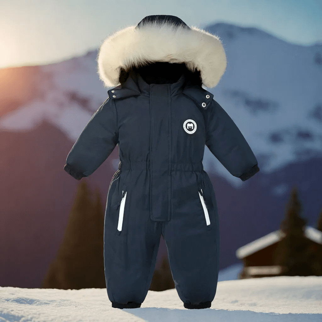 Combinaison de Ski Hiver Bébé et Enfant CozySnow – Combinaison Intégrale Chaude et Étanche de 1 à 5 Ans