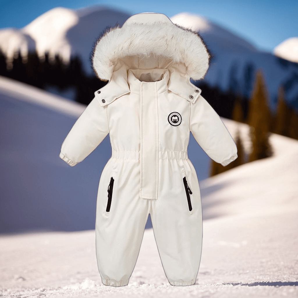 Combinaison de Ski Hiver Bébé et Enfant CozySnow – Combinaison Intégrale Chaude et Étanche de 1 à 5 Ans