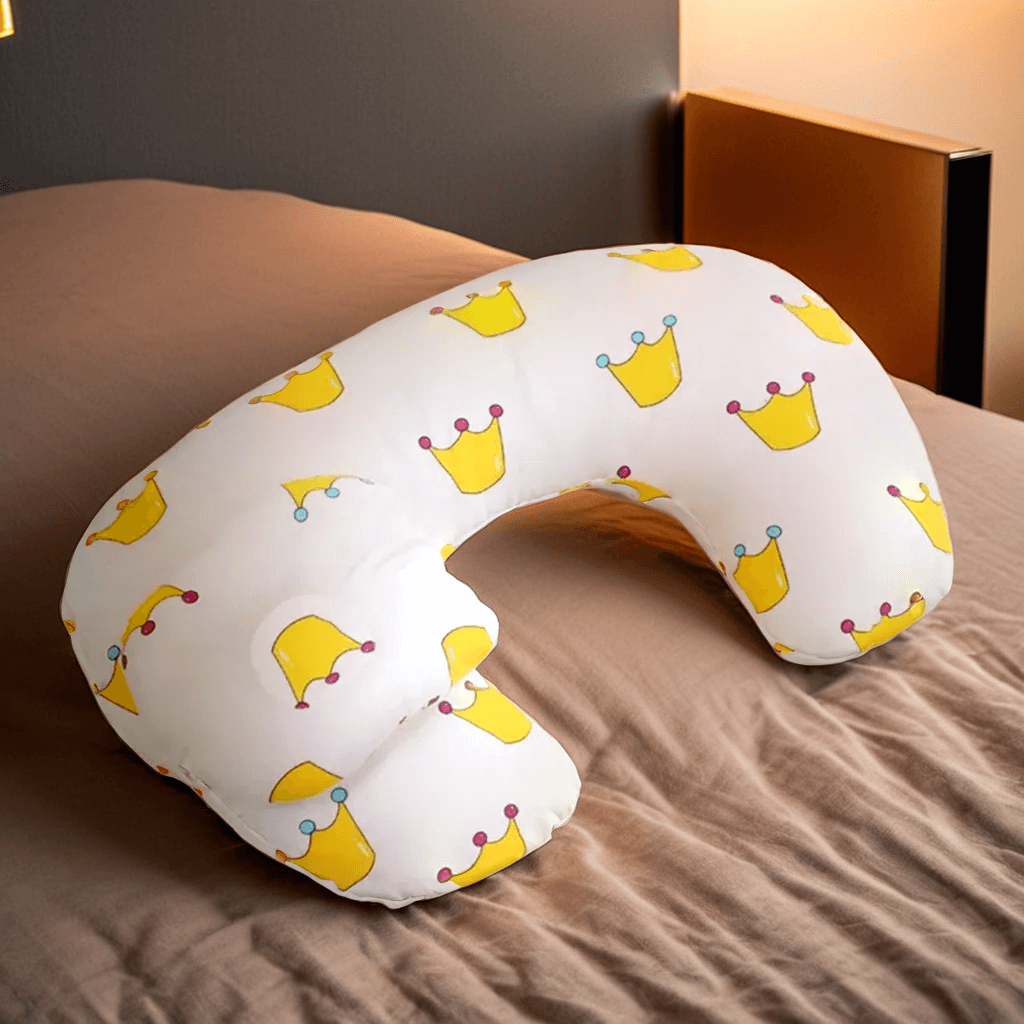 Coussin d'Allaitement Multifonctionnel Ergonomique avec Housse Lavable