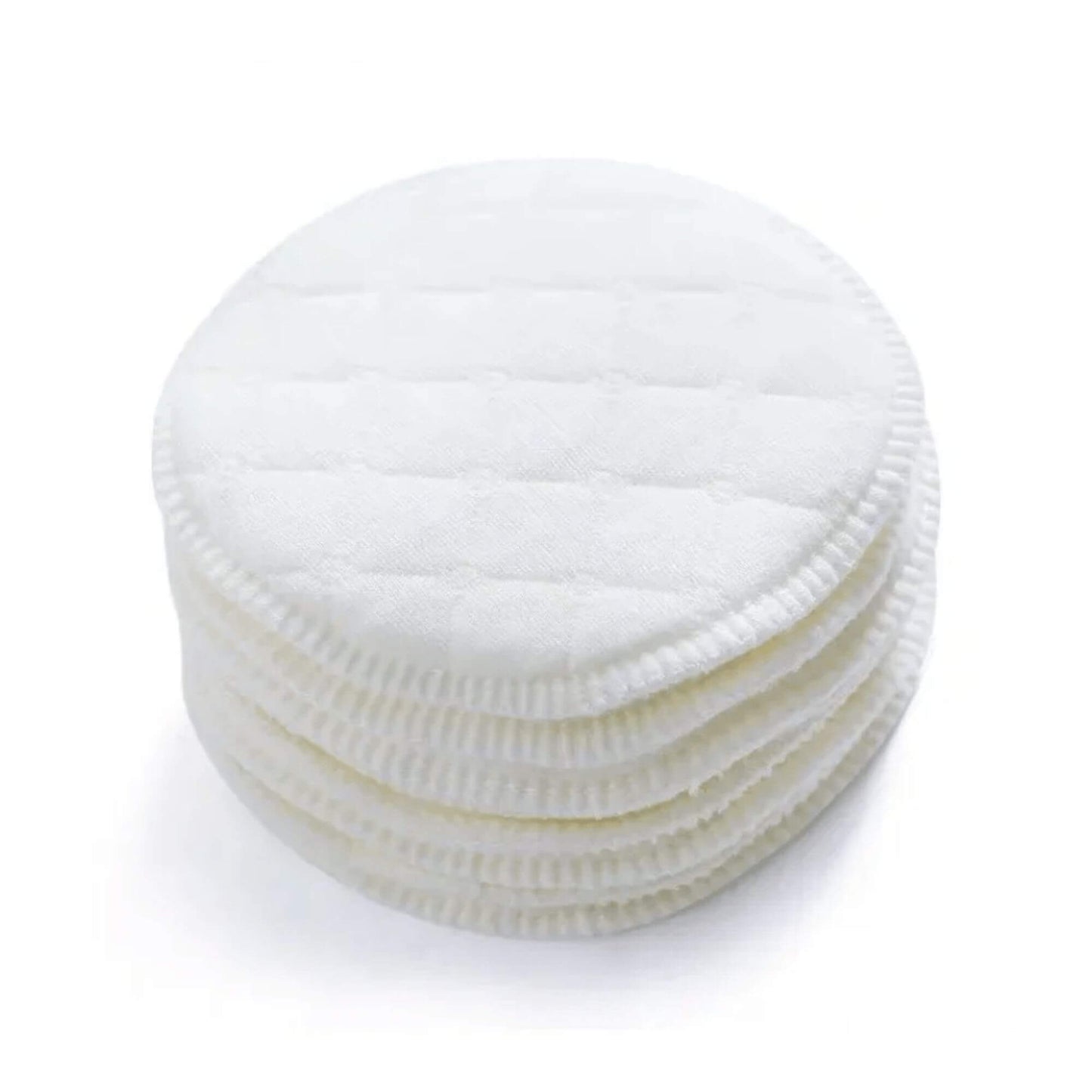 Coussinets d'Allaitement Réutilisables en Coton, Pack de 6 Paires