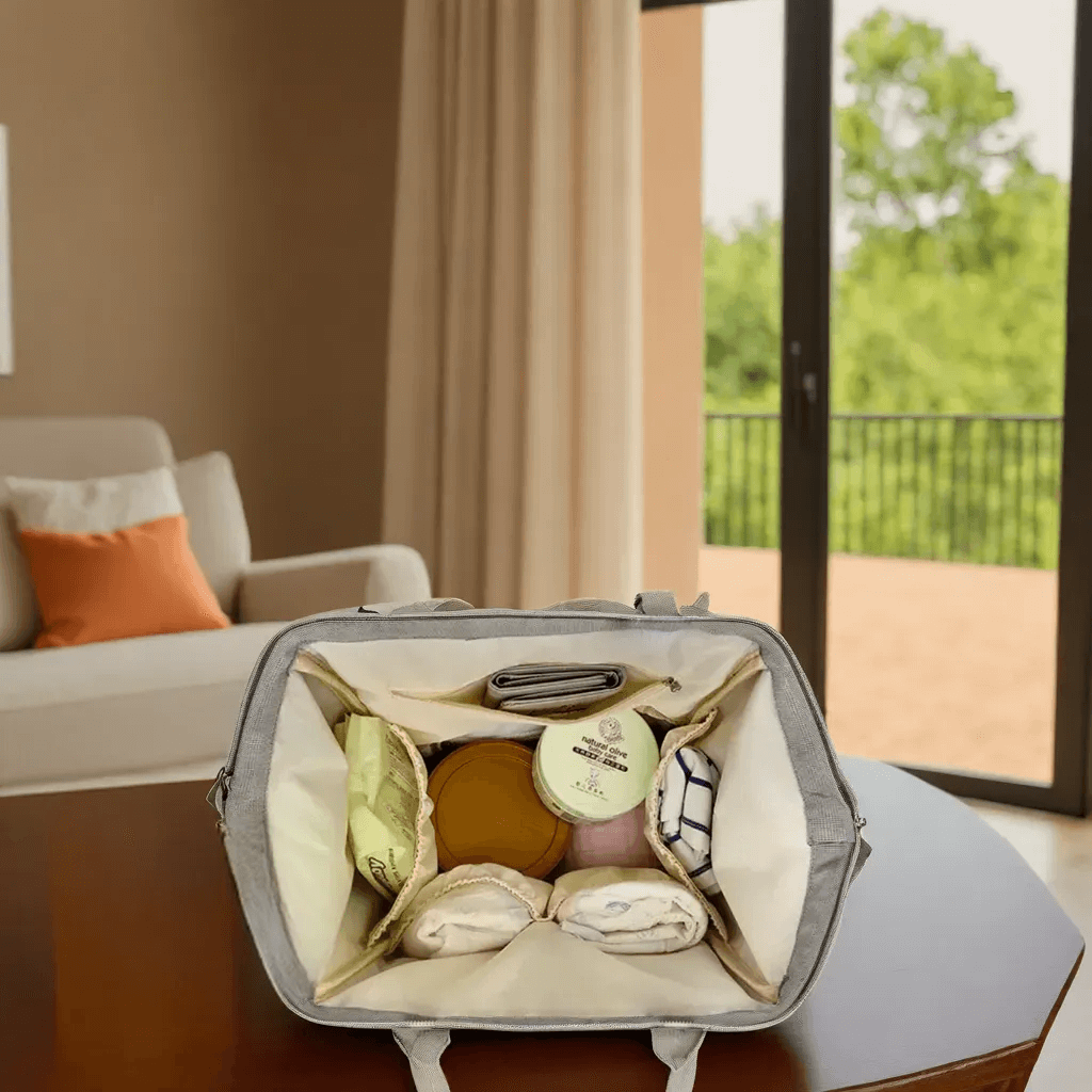 Sac à Dos à Langer Grande Capacité, Multifonctions, Étanche pour Mamans Actives