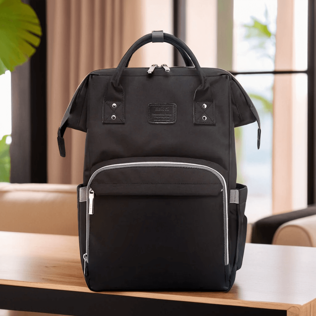 Sac à Dos à Langer Grande Capacité, Multifonctions, Étanche pour Mamans Actives