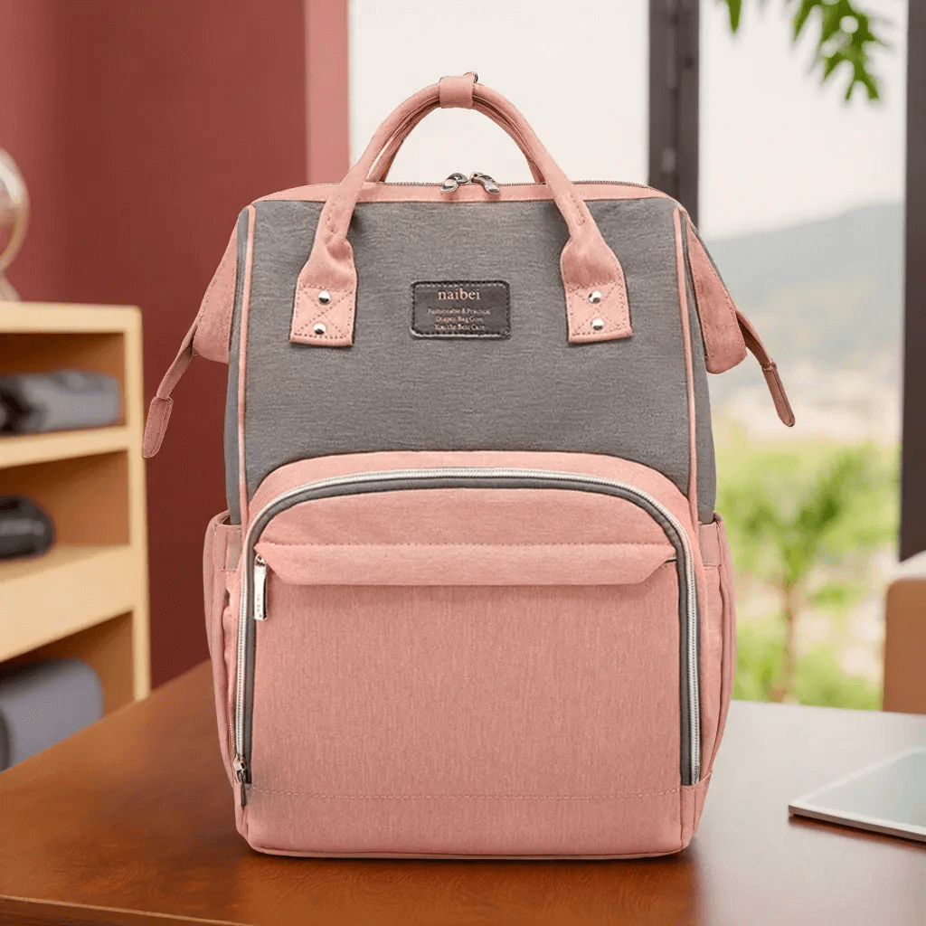Sac à Dos à Langer Grande Capacité, Multifonctions, Étanche pour Mamans Actives