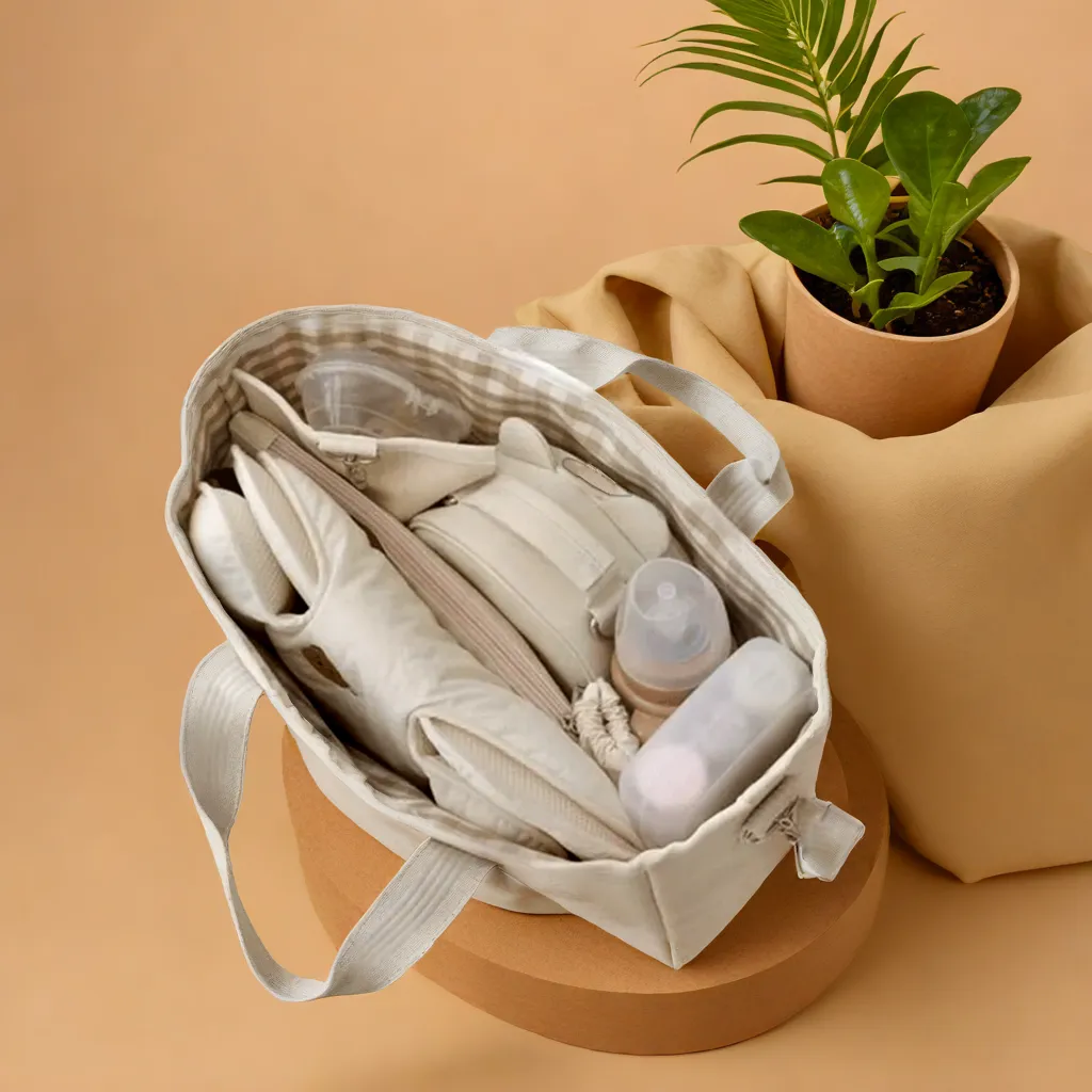 Sac à Langer Compact et Stylé pour Mamans Actives