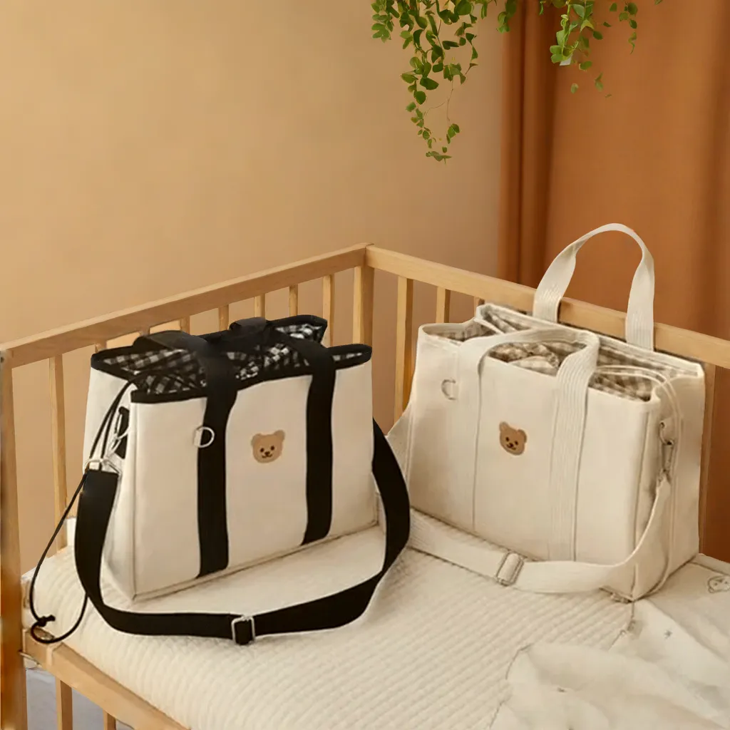 Sac à Langer Compact et Stylé pour Mamans Actives