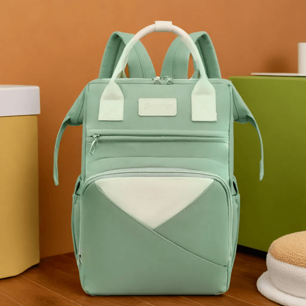 Sac à à Dos à Langer Imperméable Grande Capacité avec Compartiment Isotherme