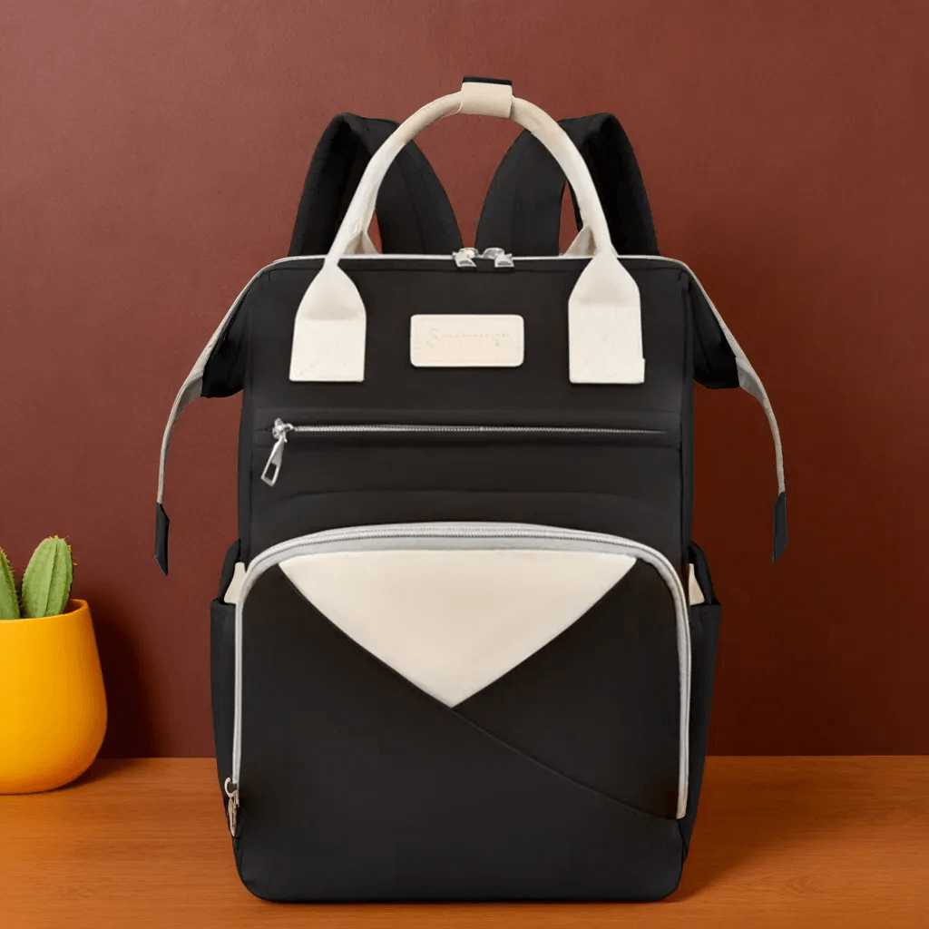 Sac à à Dos à Langer Imperméable Grande Capacité avec Compartiment Isotherme