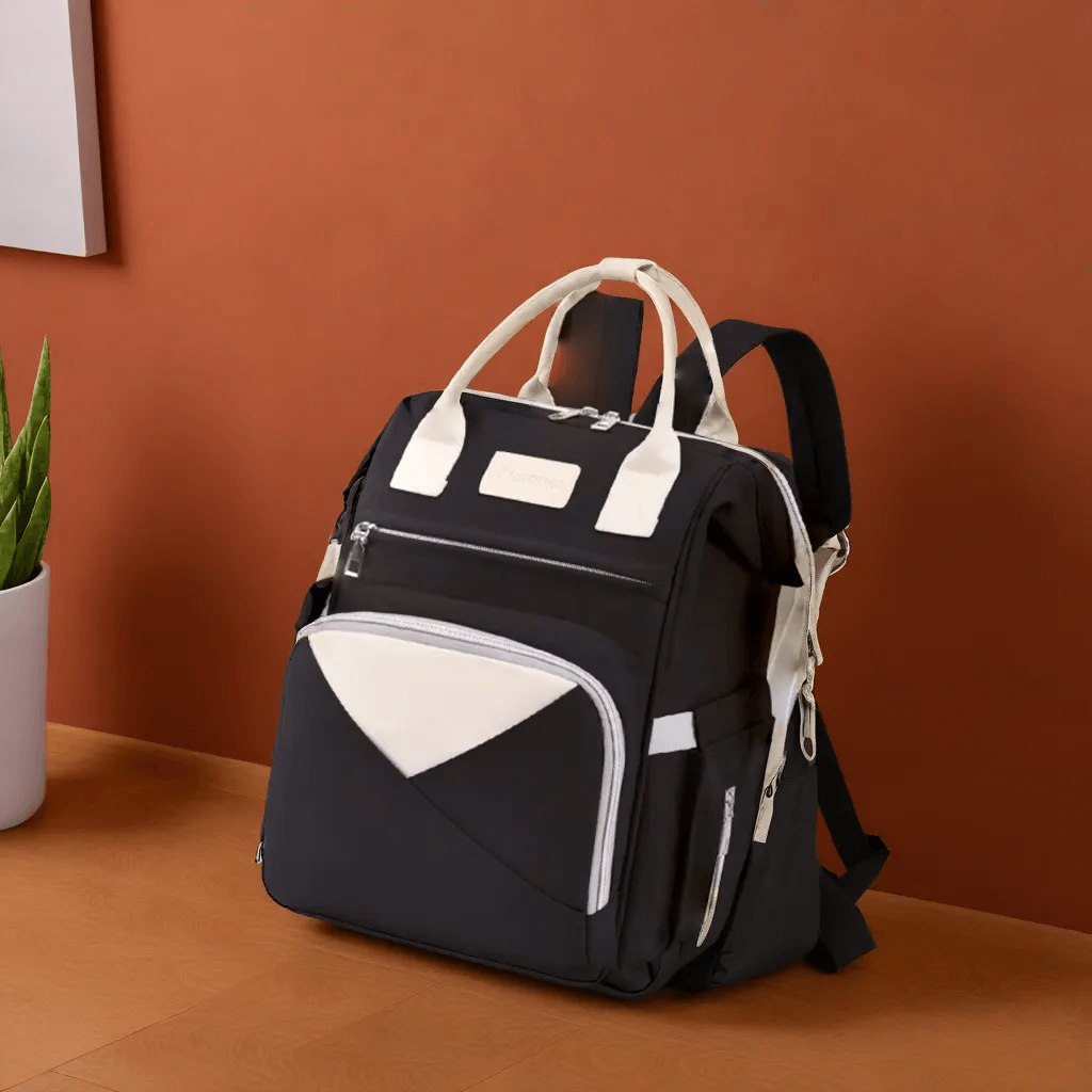 Sac à à Dos à Langer Imperméable Grande Capacité avec Compartiment Isotherme