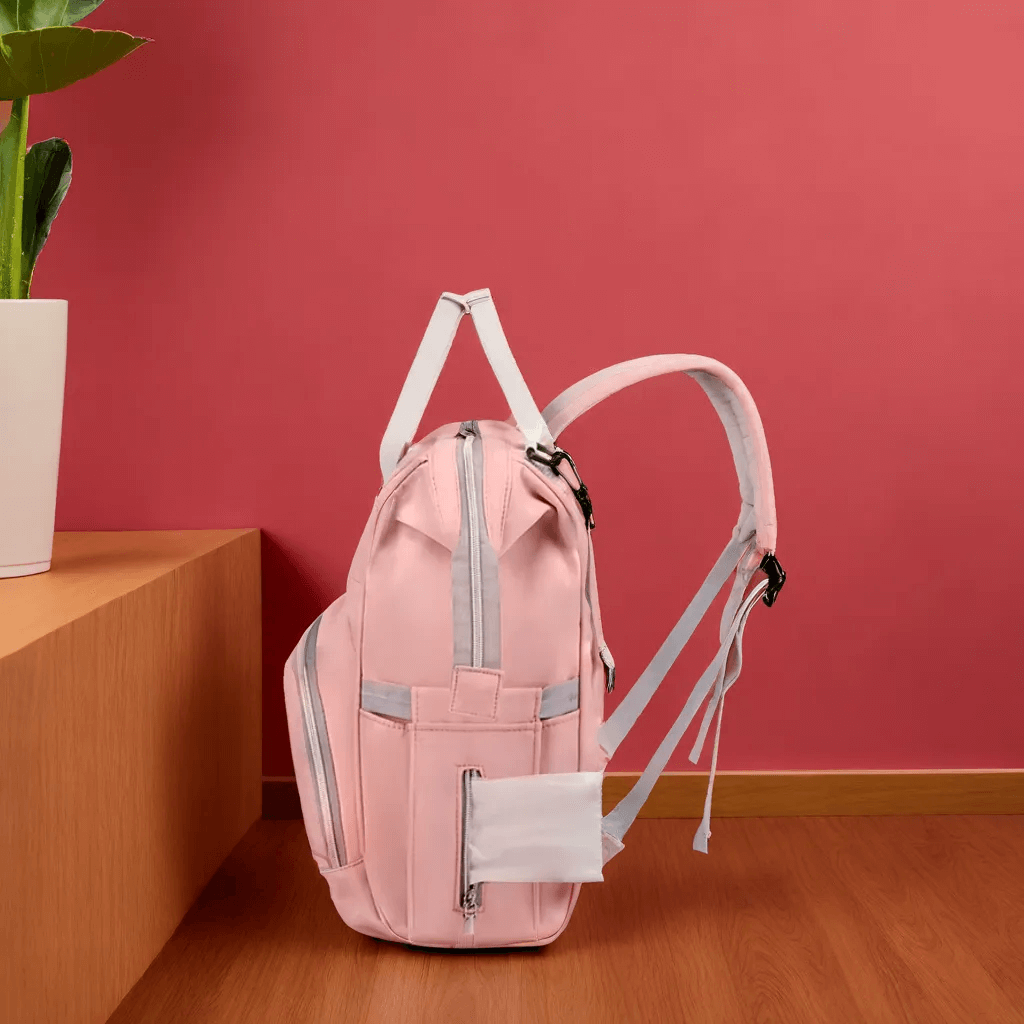 Sac à à Dos à Langer Imperméable Grande Capacité avec Compartiment Isotherme
