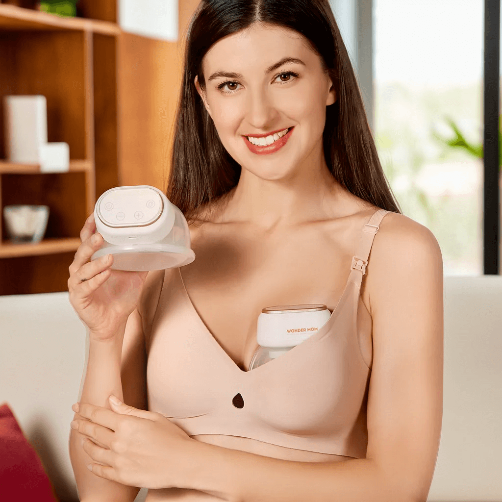 Tire-Lait Électrique Mains Libres, Discret et Confortable, Silencieux, Sans BPA, Téterelles 20/24mm