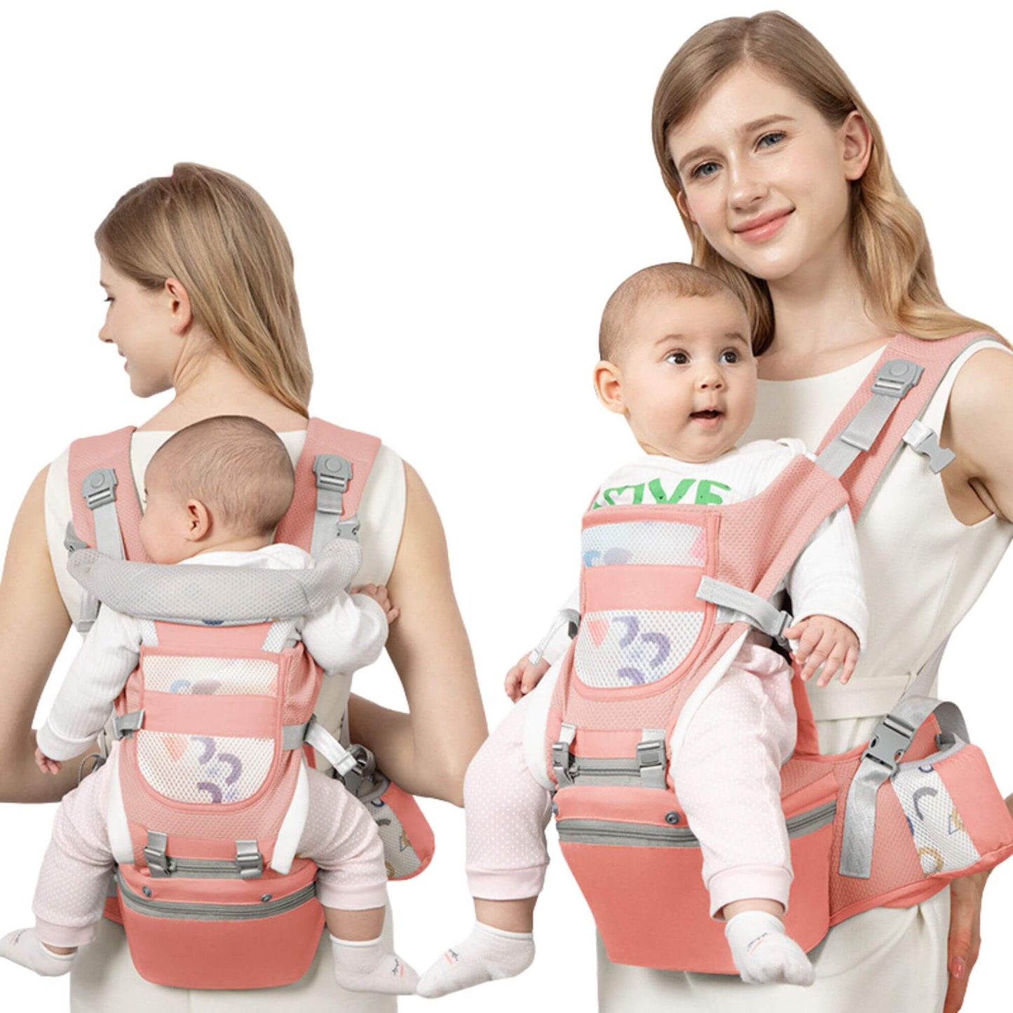 porte bebe rose