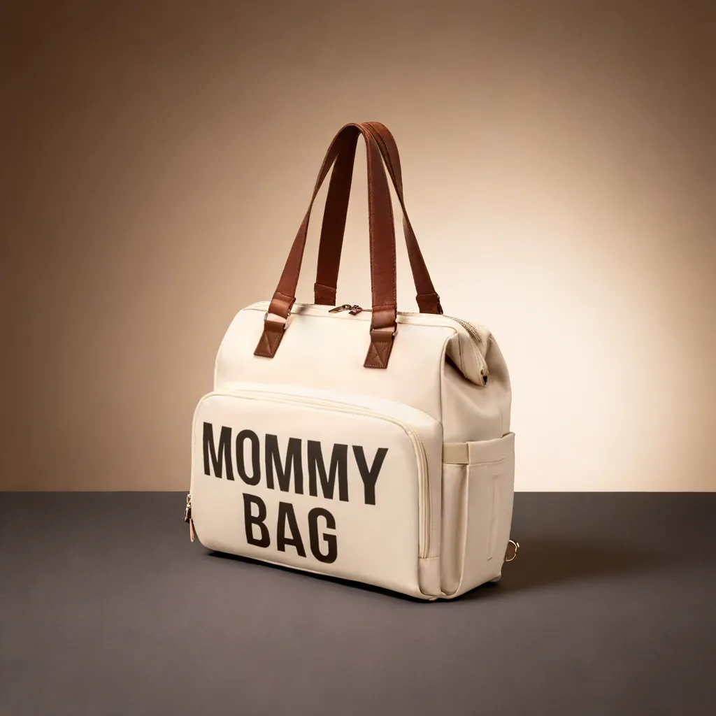 Sac à Langer Multifonction, Sac à Dos et Sac à Main Imperméable Grande Capacité pour Mamans